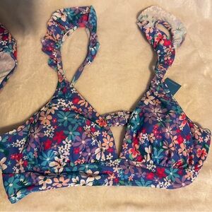 Flowerful cupshe bikini brand new